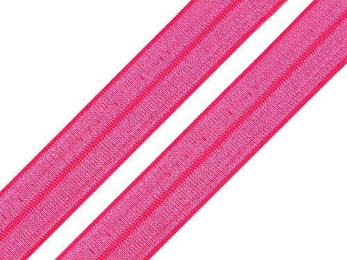 Schnoschi 2 Meter elastisches Einfassband 18 mm pink von Schnoschi
