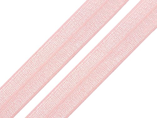 Schnoschi 2 Meter elastisches Einfassband 18 mm rosa von Schnoschi