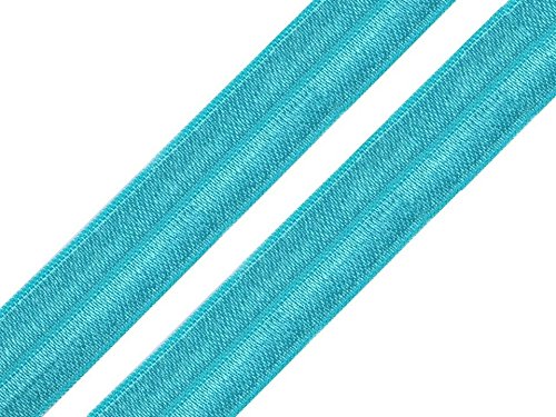 Schnoschi 2 Meter elastisches Einfassband 18 mm türkis von Schnoschi