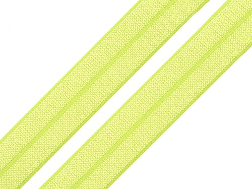 Schnoschi 2 Meter elastisches Einfassband 20 mm gelb von Schnoschi