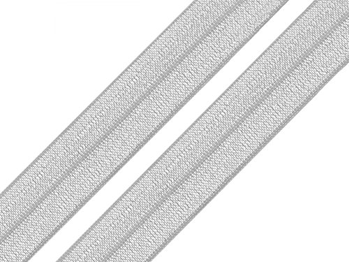 Schnoschi 2 Meter elastisches Einfassband 20 mm grau von Schnoschi