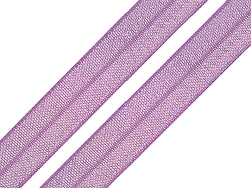 Schnoschi 2 Meter elastisches Einfassband 20 mm lila von Schnoschi