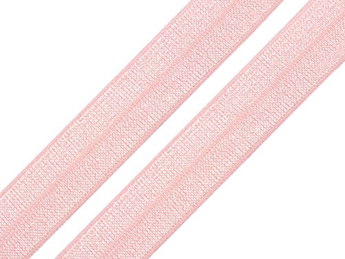 Schnoschi 2 Meter elastisches Einfassband 20 mm rosa von Schnoschi