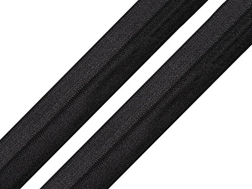 Schnoschi 2 Meter elastisches Einfassband 20 mm schwarz von Schnoschi