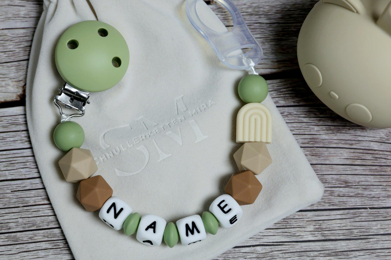 Schnullerkette Mit Namen Schnullerkette Mit Namen von SchnullerkettenMira