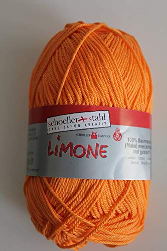 Limone Schoeller + Stahl 100 % Baumwolle 50 g Farbe 029-orange von Schoeller&Stahl
