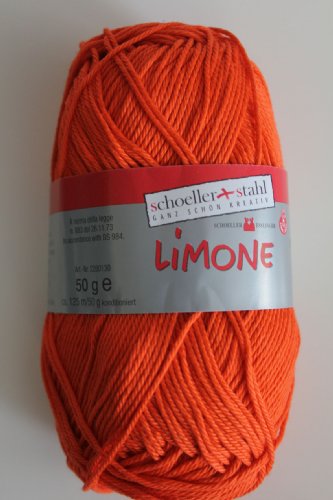 Limone Schoeller + Stahl 100 % Baumwolle 50 g Farbe 150-feuer von Schoeller und Stahl