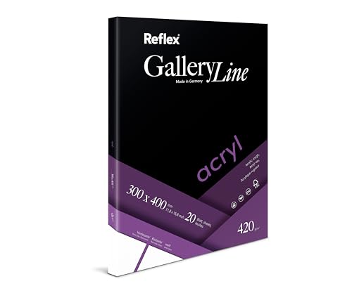 Schoellershammer Acryl-Farbpapier, 30x40cm, 420 g/m², Block mit 20 Blatt von Schoellershammer
