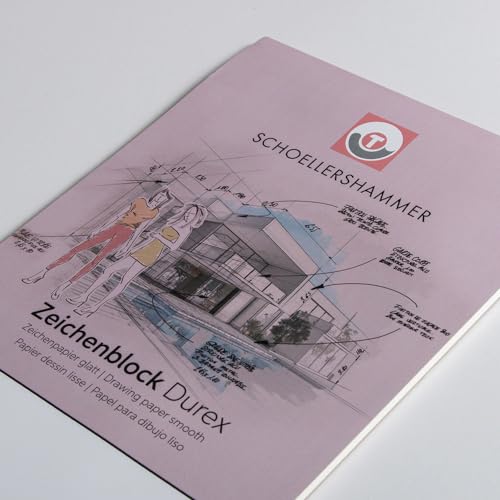 Schoellershammer Zeichenpapier "Duria glatt" DIN A3, 1 Block, 20 Blatt, 200 g/m² von Schoellershammer