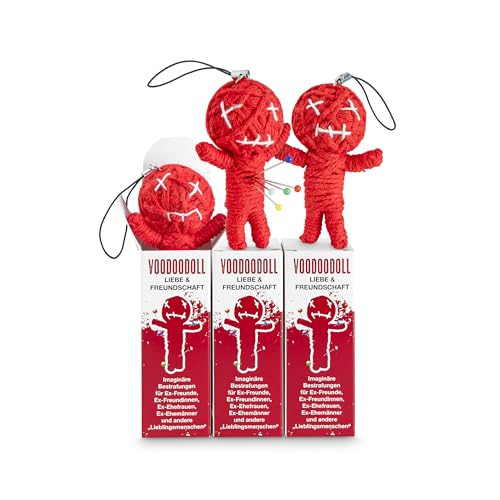 Voodoo Puppe Liebe & Freundschaft 3er-Pack Voodoo Doll Imaginäre Bestrafungen für Ex-Freunde/-Freundinnen, schlechte Freunde und weitere „Lieblingsmenschen“ Geschenk im Karton 5 x PRYM Stecknadel Voodoo Puppe Liebe & Freundschaft 3er-Pack Voodoo Doll Imaginäre Bestrafungen für Ex-Freunde/-Freundinnen, schlechte Freunde und weitere „Lieblingsmenschen“ Geschenk im Karton 5 x PRYM Stecknadel von Schöne Güter