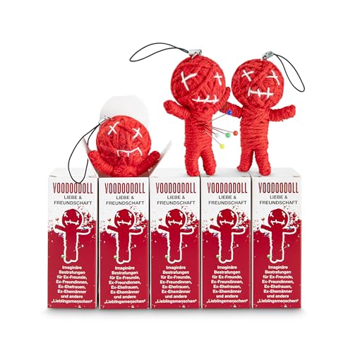 Voodoo Puppe Liebe & Freundschaft 5er-Pack Voodoo Doll Imaginäre Bestrafungen für Ex-Freunde/-Freundinnen, schlechte Freunde und weitere „Lieblingsmenschen“ Geschenk im Karton 5 x PRYM Stecknadel Voodoo Puppe Liebe & Freundschaft 5er-Pack Voodoo Doll Imaginäre Bestrafungen für Ex-Freunde/-Freundinnen, schlechte Freunde und weitere „Lieblingsmenschen“ Geschenk im Karton 5 x PRYM Stecknadel von Schöne Güter
