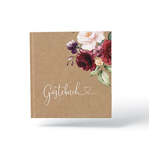 Schokoladenseite Gästebuch Hochzeit mit Blumenmuster geeignet für Hochzeit Gastgeschenk Taufe Kommunion Geburtstag Konfirmation (Vintageflower) Schokoladenseite Gästebuch Hochzeit mit Blumenmuster geeignet für Hochzeit Gastgeschenk Taufe Kommunion Geburtstag Konfirmation (Vintageflower) von Schokoladenseite