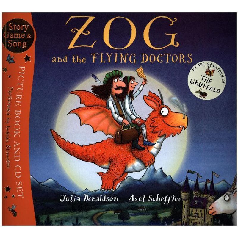 Zog And The Flying Doctors, W. Audio-Cd - Julia Donaldson, Kartoniert (TB) von Scholastic UK