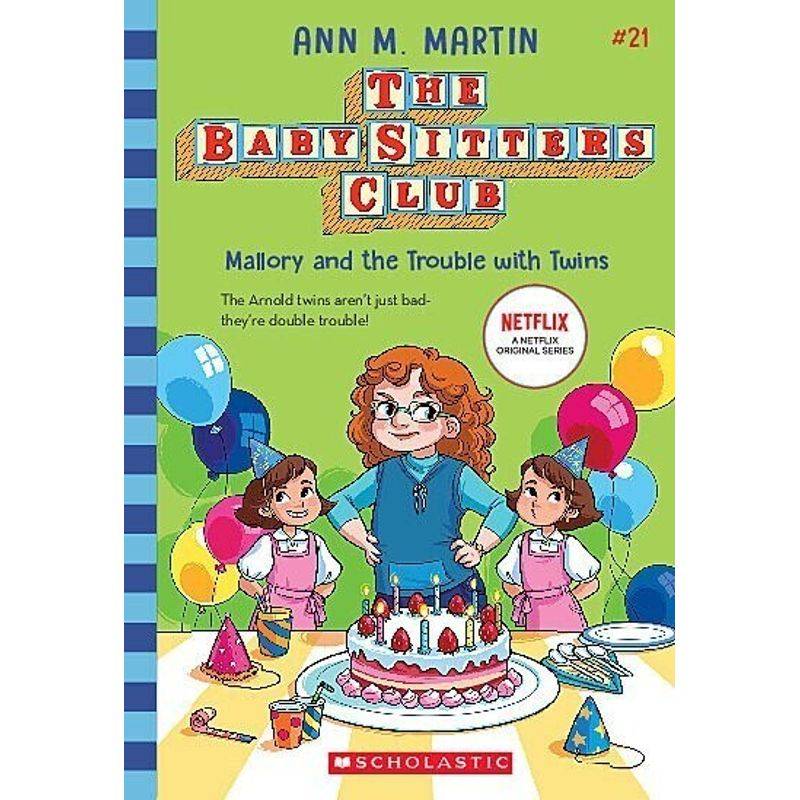 Mallory And The Trouble With Twins (The Baby-Sitters Club #21) - Ann M. Martin, Kartoniert (TB) von Scholastic US