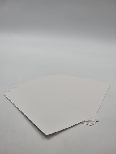 A4 weiße Karte – 15 Stück 200 g/m² Bastelkarton – Premium-A4-Größe für Kunst, Handwerk, Schulprojekte und Modellbau A4 weiße Karte – 15 Stück 200 g/m² Bastelkarton – Premium-A4-Größe für Kunst, Handwerk, Schulprojekte und Modellbau von Schone