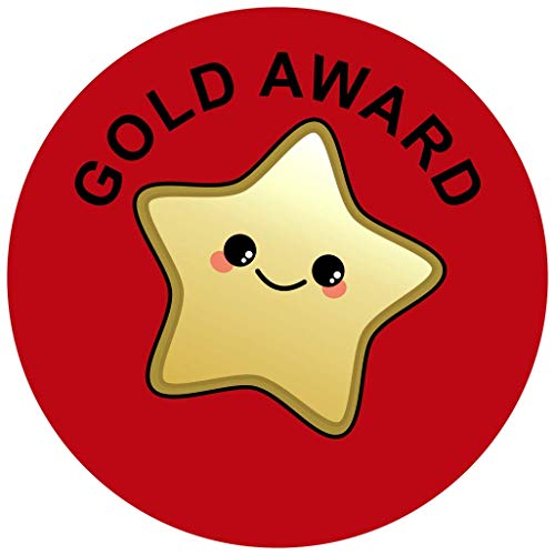 School Stickers Metallic-Gold-Stern-Aufkleber School Stickers Metallic-Gold-Stern-Aufkleber von School Stickers