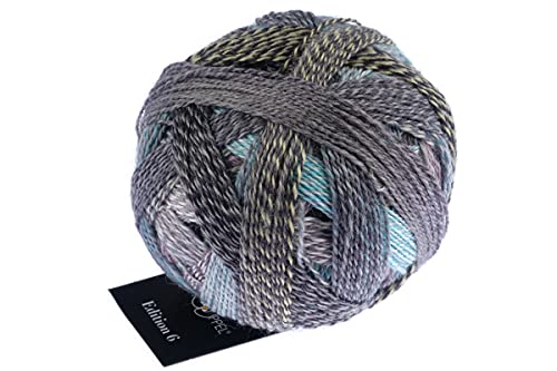 Schoppel Zauberball Edition 6 Farbe 2471 Bodenschätze | 100% Wolle | Merinowolle fine für Nadelstärke 2-3 mm, 50g von theofeel