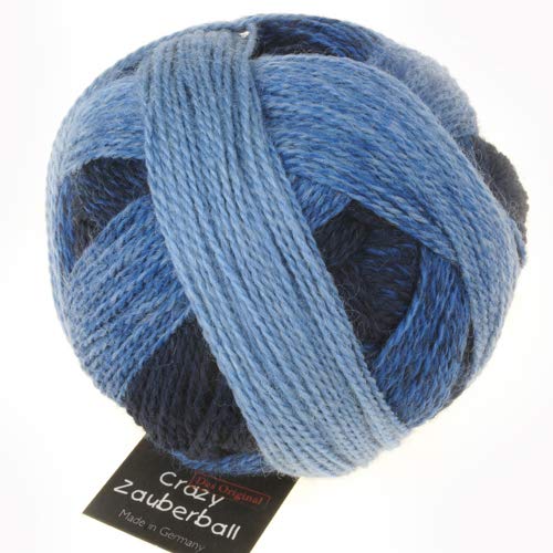 Schoppel Wolle Zauberball Crazy Fb. 1535 Stone Washed, bunte Sockenwolle musterbildend mit Farbverlauf zum Stricken oder Häkeln Schoppel Wolle Zauberball Crazy Fb. 1535 Stone Washed, bunte Sockenwolle musterbildend mit Farbverlauf zum Stricken oder Häkeln von Schoppel Wolle Zauberball
