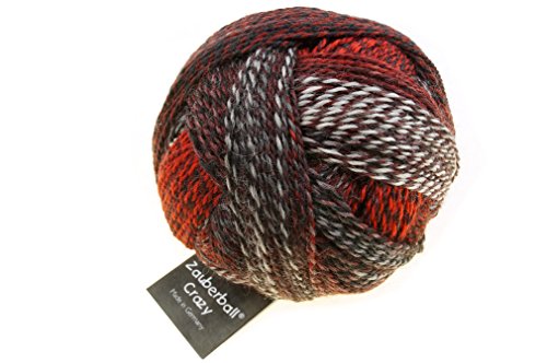 Schoppel Wolle Zauberball Crazy Fb. 2337 Marsexperiment, bunte Sockenwolle musterbildend mit Farbverlauf zum Stricken oder Häkeln Schoppel Wolle Zauberball Crazy Fb. 2337 Marsexperiment, bunte Sockenwolle musterbildend mit Farbverlauf zum Stricken oder Häkeln von Schoppel Wolle Zauberball