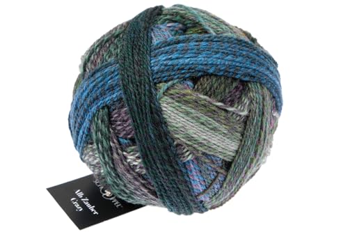 Schoppel Wolle Zauberball Alb Zauber Crazy 2529 | Sockenwolle mit Farbverlauf | Sockengarn | Strumpfwolle mit Schurwolle von der Schwäbischen Alb von Schoppel