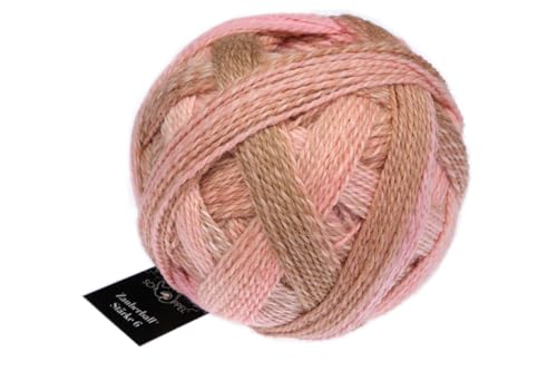 Schoppel Wolle Zauberball Stärke 6, 150g bunte Sockenwolle 6-fädig, dicke Strumpfwolle 6-fach, Sockengarn mit Farbverlauf zum stricken und häkeln | 75% Wolle, 25% Polyamid (2694 Vernissage) von Schoppel