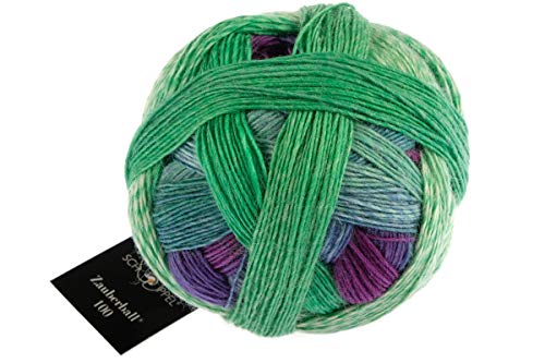 Schoppel Zauberball 100 Pro, reine Wolle mit Farbverlauf, 100g, 420m, Häkelwolle, Strickgarn, Nadelstärke 2 bis 3 mm (2437 Alles paletti) von Schoppel