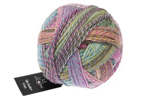 Schoppel Wolle Zauberball Alb Zauber Crazy 2355 | Sockenwolle mit Farbverlauf | Sockengarn, Strumpfwolle mit Schurwolle von der Schwäbischen Alb von Schoppel