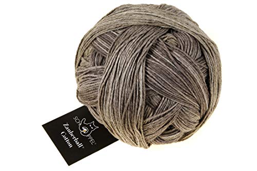 Schoppel Zauberball Cotton, Häkelwolle Baumwolle, Baumwollgarn mit Farbverlauf, Farbverlaufsgarn zum Stricken und Häkeln | 100g 420m (2369 Weichzeichner) von Schoppel