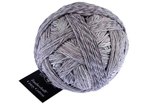 Schoppel Zauberball Crazy Cotton 2439 Mondfahrt, Baumwolle mit Farbverlauf zum Stricken und Häkeln, 100g von Schoppel