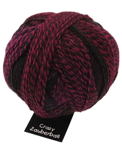 Schoppel Zauberball Crazy | Nachhaltige Sockenwolle mit Farbverlauf | Sockengarn zum Stricken oder Häkeln | bunte Strumpfwolle 100g (2082 Charisma) von Schoppel