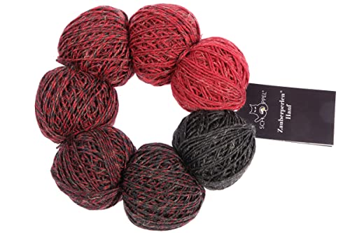 Schoppel Zauberperlen Hanf Zauberball Wolle 2521 Murmillo, Organic Merino fine Wolle mit Farbverlauf zum Stricken oder Häkeln, 100g, 400m, Nadelstärke 2-3 mm Schoppel Zauberperlen Hanf Zauberball Wolle 2521 Murmillo, Organic Merino fine Wolle mit Farbverlauf zum Stricken oder Häkeln, 100g, 400m, Nadelstärke 2-3 mm von Schoppel
