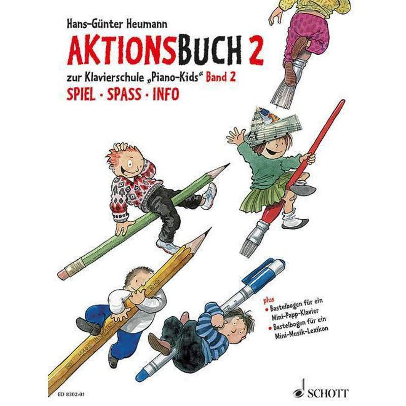 Piano Kids, Aktionsbuch.Bd.2 - Hans-Günter Heumann, Geheftet von Schott Music, Mainz
