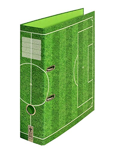 Rasenplatz - Ordner Schulordner Motiv DIN A4 ca. 8 cm breit Motivordner Fußball-Motiv grün Kinder Jungen Rasenplatz - Ordner Schulordner Motiv DIN A4 ca. 8 cm breit Motivordner Fußball-Motiv grün Kinder Jungen von Schreibgefühl