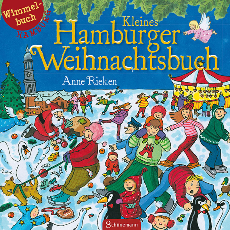 Kleines Hamburger Weihnachtsbuch, Pappband von Schünemann