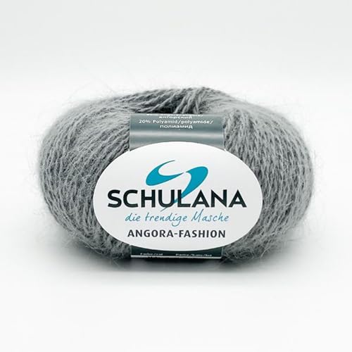 Superfeine Angora Wolle zum Stricken und Häkeln I 80% Angora & 20% Polyamid I 25g / ca. 112m Mausgrau I Angora-Fashion Garn für Schal, Mütze, Handschuhe, Pullover und Tücher Superfeine Angora Wolle zum Stricken und Häkeln I 80% Angora & 20% Polyamid I 25g / ca. 112m Mausgrau I Angora-Fashion Garn für Schal, Mütze, Handschuhe, Pullover und Tücher von Schulana