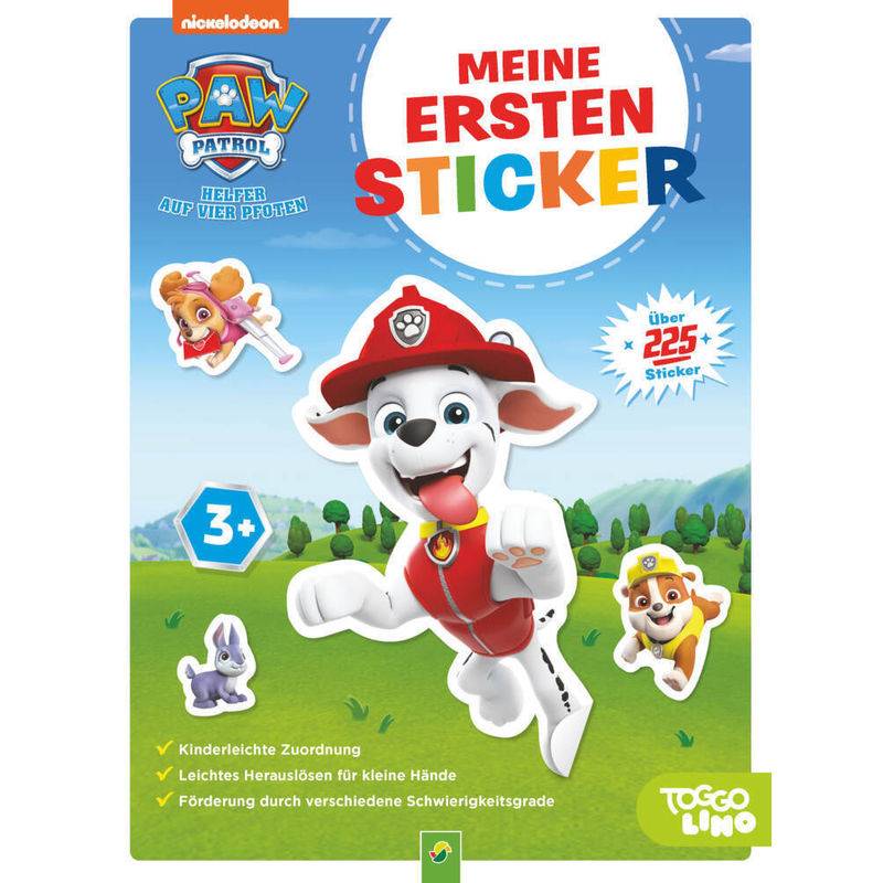 Paw Patrol Meine Ersten Sticker - Schwager & Steinlein Verlag, Kartoniert (TB) von Schwager & Steinlein
