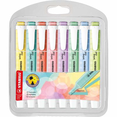 swing cool Pastell Textmarker 8 Stück swing cool Pastell Textmarker 8 Stück von Stabilo