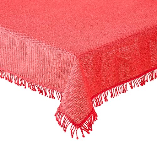 Gartentischdecke Tischdecke Weichschaummaterial mit Fransen rutschfest wetterfest 7 Farben und Größen Rot 130x220 cm eckig Gartentischdecke Tischdecke Weichschaummaterial mit Fransen rutschfest wetterfest 7 Farben und Größen Rot 130x220 cm eckig von Schwar Textilien