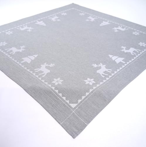 Tischdecke/Weihnachten/Mitteldecke / 85x85cm / TW-4296-1 von Schwar Textilien