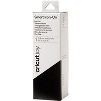 Cricut Joy Aufbügelfolie "Smart Iron-On", 13,9 x 60,9 cm - Black von Schwarz