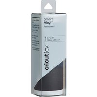 Cricut Joy Selbstklebende Vinylfolie - Glänzend "Smart Vinyl - Permanent", 13,9  - Shimmer Black von Cricut