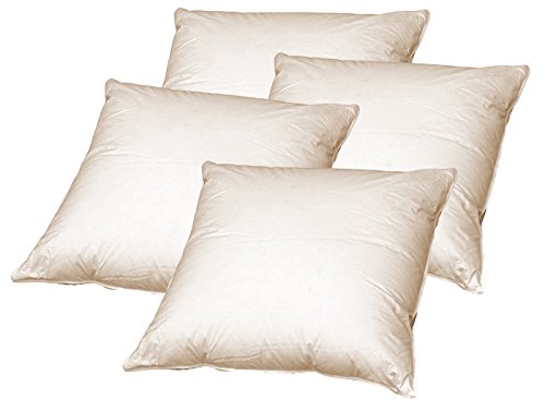 Schwarzfischer 4er Set Kissenfüllungen 50x50cm mit echter natürlicher Federfüllung Schwarzfischer 4er Set Kissenfüllungen 50x50cm mit echter natürlicher Federfüllung von Schwarzfischer