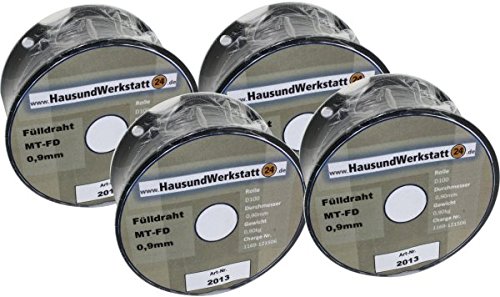 Fülldraht 4 Rollen x 0,9mm 1,0 Kg für Güde Rowi u.a. von deutschem Markenhersteller Fülldraht 4 Rollen x 0,9mm 1,0 Kg für Güde Rowi u.a. von deutschem Markenhersteller von Schweißen