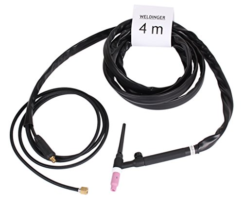 WELDINGER WIG Schlauchpaket SR 17 V - 4m für Schweiß - Inverter Lift -Arc von Schweissgeräte & Zubehör