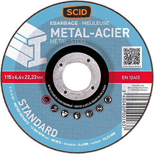 Scid - SCID - Disques à ébarber - matériaux - Ø 230 x 22,2 x 6,4 mm Scid - SCID - Disques à ébarber - matériaux - Ø 230 x 22,2 x 6,4 mm von Scid
