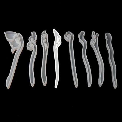 Scnvsi Haarstab-Form, Kunstharz-Silikonformen für Epoxidharz, Gussform für Haarstab-Form, Spielzeug, Kinder, Bastelbedarf Scnvsi Haarstab-Form, Kunstharz-Silikonformen für Epoxidharz, Gussform für Haarstab-Form, Spielzeug, Kinder, Bastelbedarf von Scnvsi