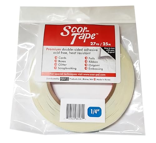 Scor-Pal Scor-Klebeband, transparent, 1,27 cm x 8 m Scor-Pal Scor-Klebeband, transparent, 1,27 cm x 8 m von Scor-Pal