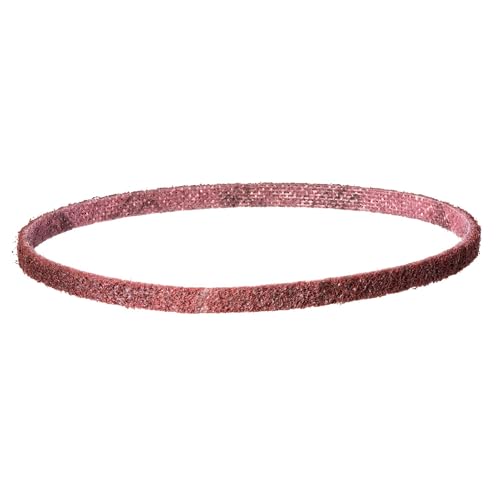 3M SC-BL Scotch Brite Schleifband Vliesband Rohrbandschleifer Schleifmaschine | Maße: 9 x 533 mm | Körnung: A-med medium rot (100-150) | Lieferumfang: 5 Stück von Score Abrasives