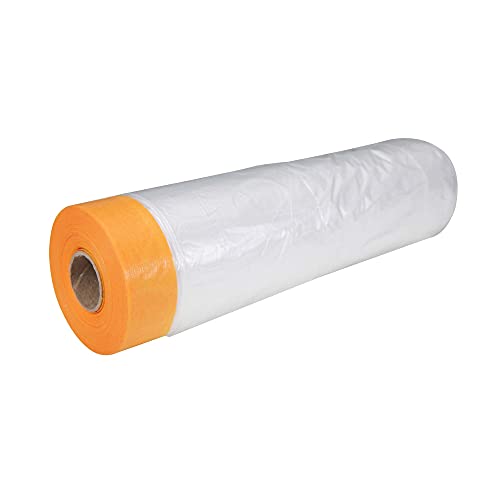 Scorprotect Goldband Klebeband Washitape mit Abdeckfolie 7 my Rolle (2700 mm x 16 m) von Scorprotect