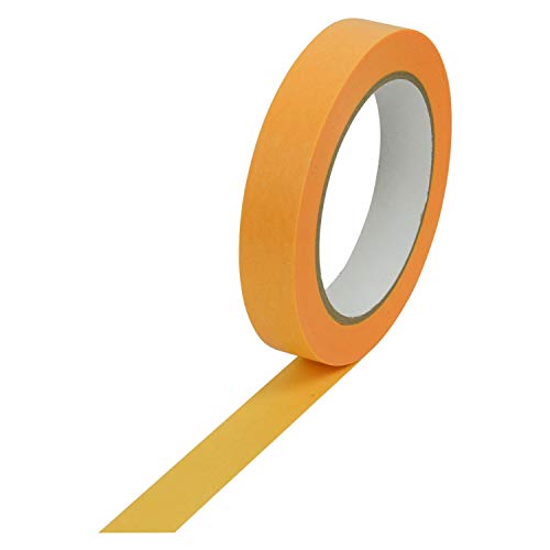 Scorprotect® Goldband Untergrund Klebeband Schonklebeband (Orange, 19 mm x 50 m) von Scorprotect